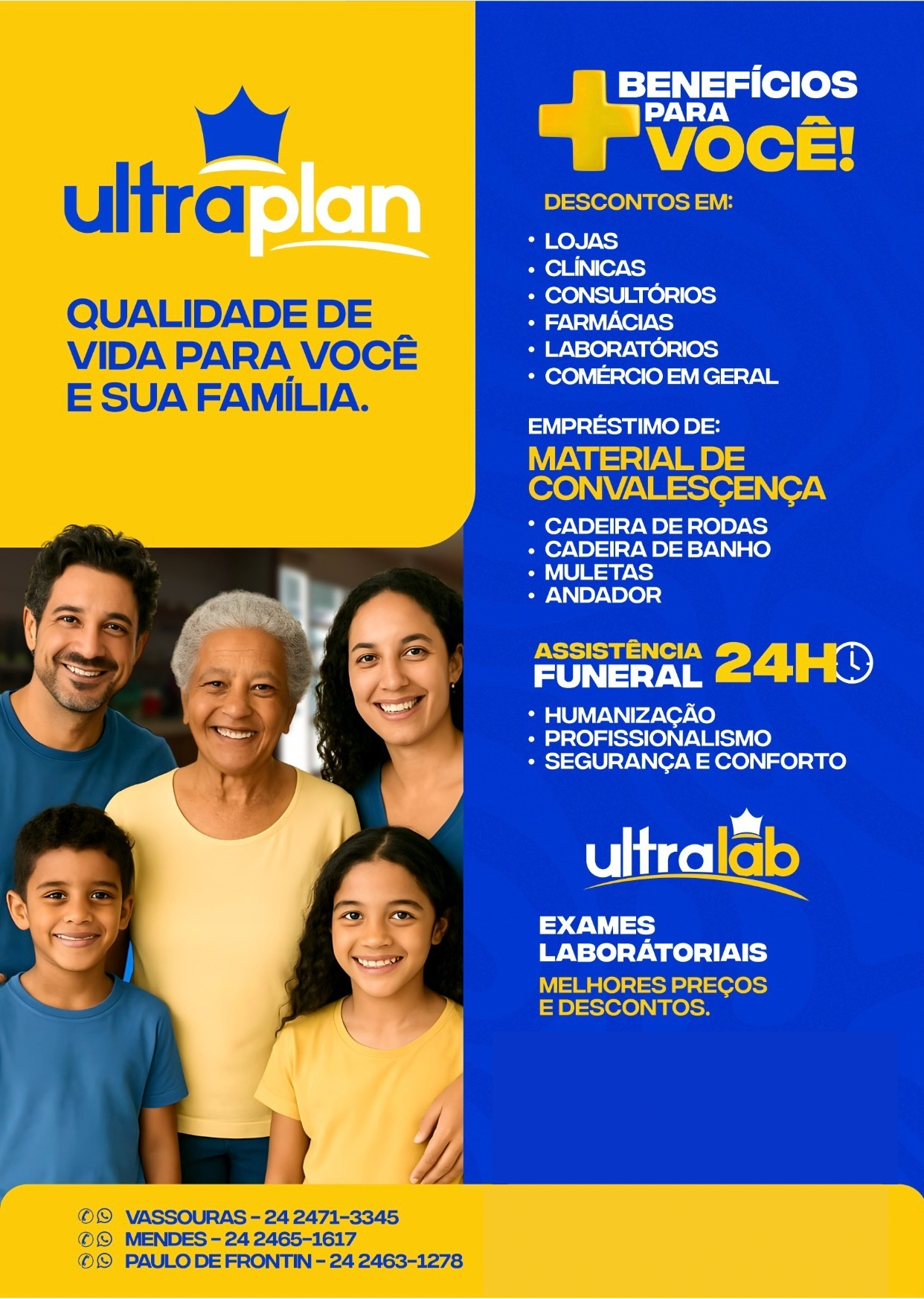 Plano Benefício Familiar R$ 130,00